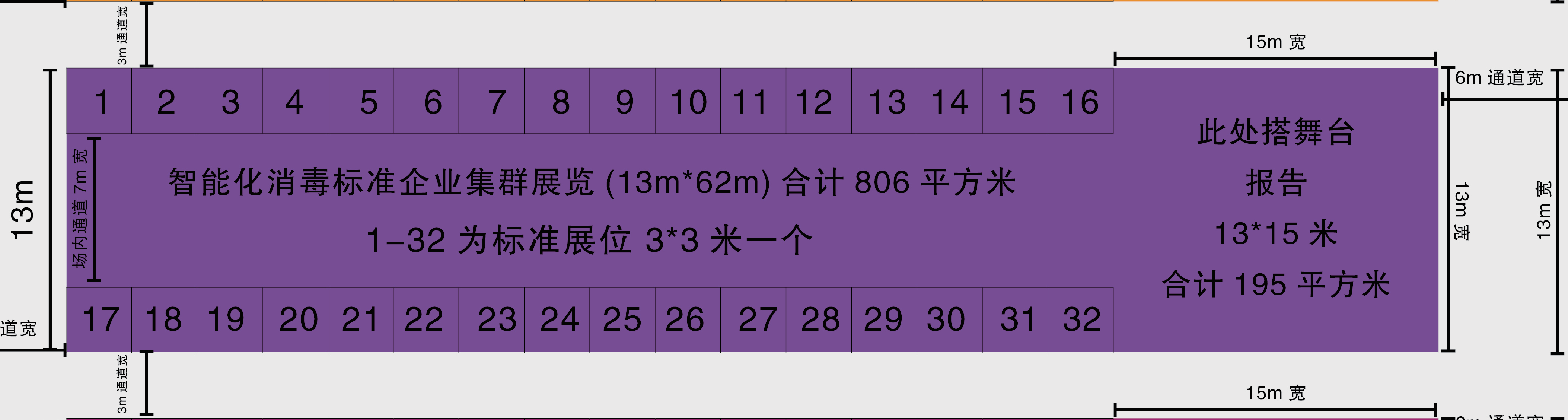 智能消毒展位图