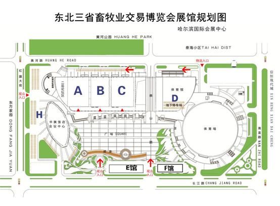展馆规划图